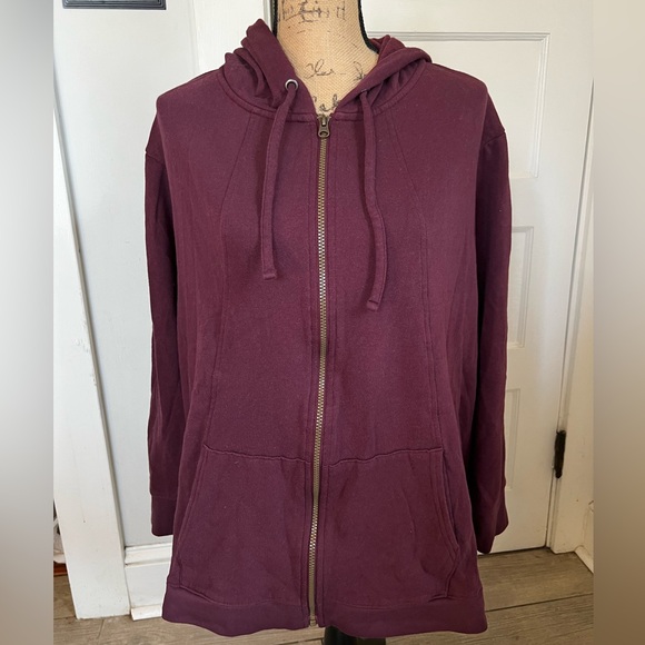 Terra and Sky Women's Plus Fleece Hoodie - Size 2X - Picture 2 of 13
